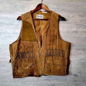 Vintage Waxed Canvas Hunting Vest 